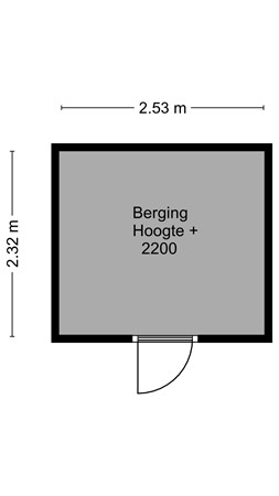 Floorplan - Faradaypad 22, 2316 SR Leiden