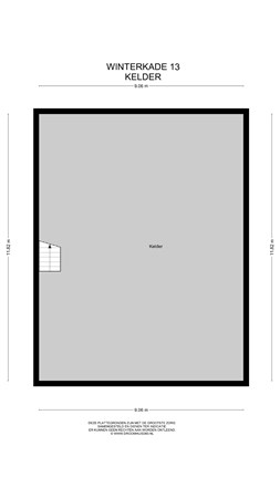 Floorplan - Winterkade 13, 2353 MV Leiderdorp