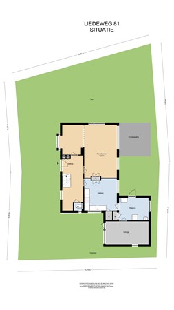 Floorplan - Liedeweg 81, 2065 AL Haarlemmerliede