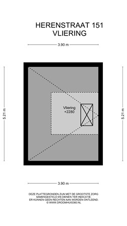 Floorplan - Herenstraat 151, 2313 AJ Leiden