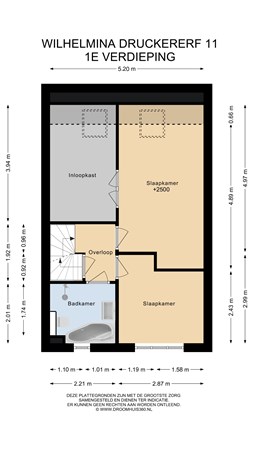 Floorplan - Wilhelmina Druckererf 11, 2253 RW Voorschoten