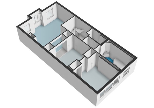 Valdezstraat 4A, 2313 ZJ Leiden - Valdezstraat 4-A - Leiden - 1e_verdieping - 3D  _4.jpg