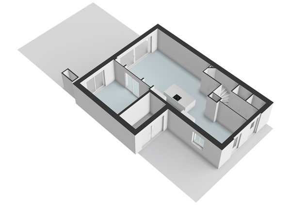 Zandenburg 46, 2342 BV Oegstgeest - Zandenburg 46 - Oegstgeest - Begane_grond - 3D  _2.jpg