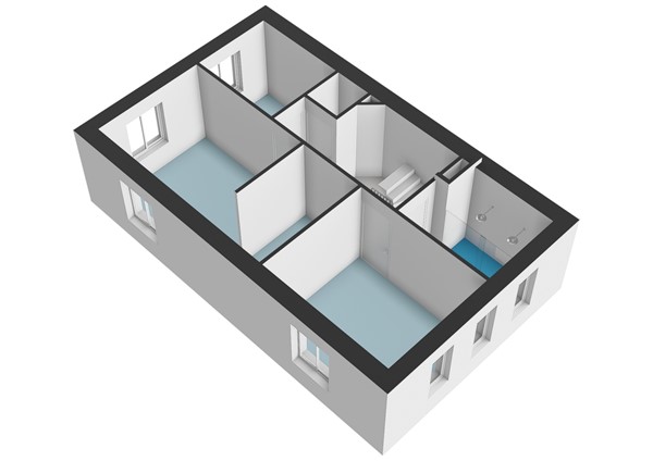 Zandenburg 46, 2342 BV Oegstgeest - Zandenburg 46 - Oegstgeest - 1e_verdieping - 3D  _4.jpg