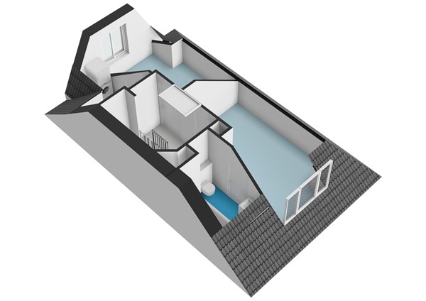 Zandenburg 46, 2342 BV Oegstgeest - Zandenburg 46 - Oegstgeest - 2e_verdieping - 3D  _5.jpg
