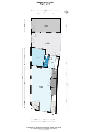 Mauritsstraat 10, 2316 ST Leiden - Mauritsstraat 10 - Leiden - Begane_grond - 2D.jpg