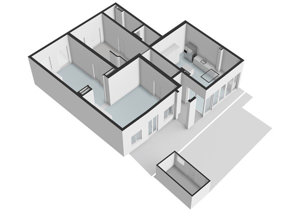 Pieterskerkhof 36, 2311 ST Leiden - Pieterskerkhof 36 - Leiden - Begane_grond - 3D  _1.jpg