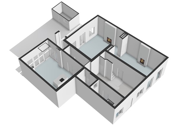 Pieterskerkhof 36, 2311 ST Leiden - Pieterskerkhof 36 - Leiden - Begane_grond - 3D  _2.jpg