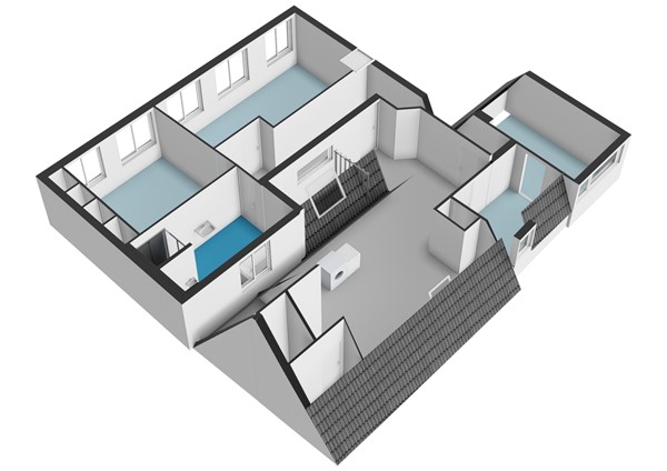 Pieterskerkhof 36, 2311 ST Leiden - Pieterskerkhof 36 - Leiden - 2e_verdieping - 3D  _4.jpg