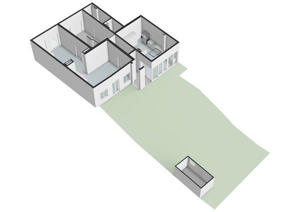 Pieterskerkhof 36, 2311 ST Leiden - Pieterskerkhof 36 - Leiden - Perceeltekening - 3D  _7.jpg