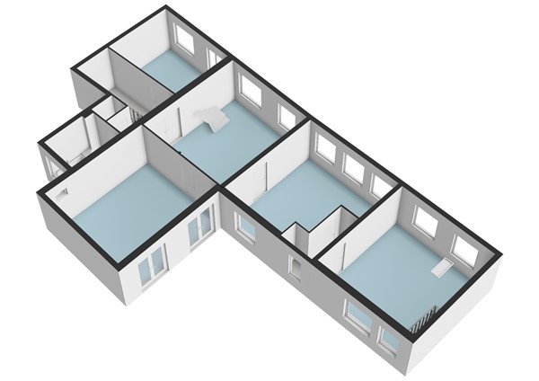 Scheepmakerssteeg 8, 2311 SE Leiden - Scheepmakerssteeg 8 - Leiden - 1e_verdieping - 3D  _3.jpg