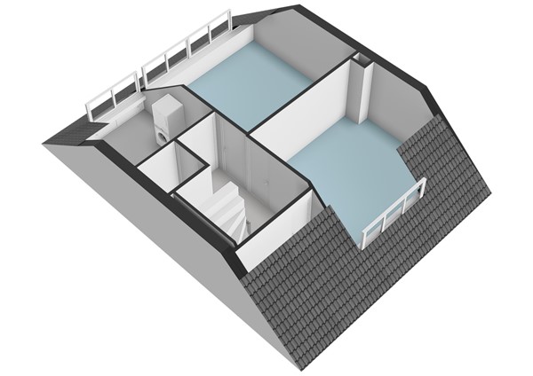 Gerard Brandtstraat 101, 2332 AK Leiden - Gerard Brandtstraat 101 - Leiden - 2e_verdieping - 3D  _6.jpg