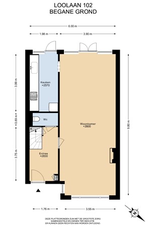 Loolaan 102, 2271 TP Voorburg - Begane Grond - 2D.jpg