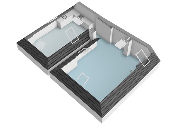 Groenesteeg 4, 2312 TL Leiden - Groenesteeg 2-B - Leiden - 2e_verdieping - 3D  _5.jpg