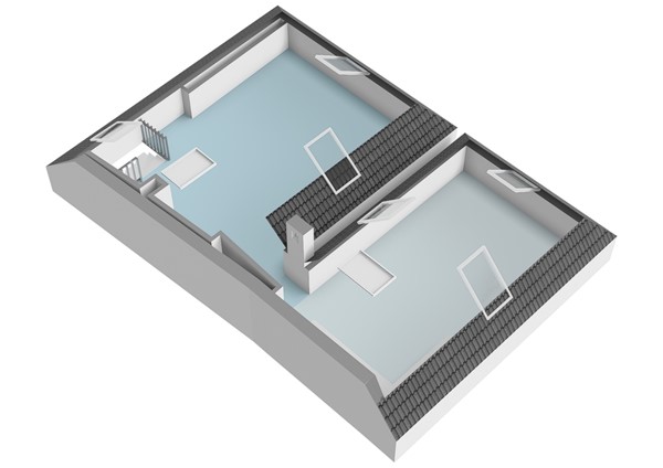Groenesteeg 4, 2312 TL Leiden - Groenesteeg 2-B - Leiden - 2e_verdieping - 3D  _6.jpg