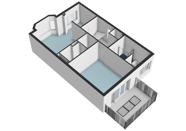 Lorentzkade 24, 2313 GC Leiden - Lorentzkade 24 - Leiden - 1e_verdieping - 3D  _1.jpg