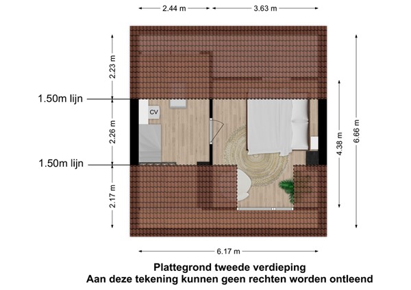 Floorplan - Zilverhof 12, 4841 VD Prinsenbeek