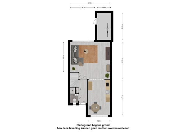 Floorplan - Padakker 1, 4824 SV Breda
