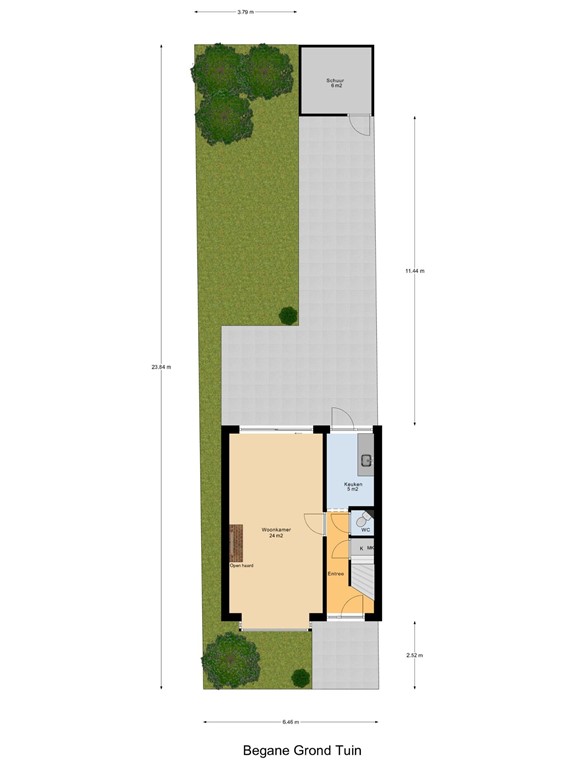 mediumsize floorplan