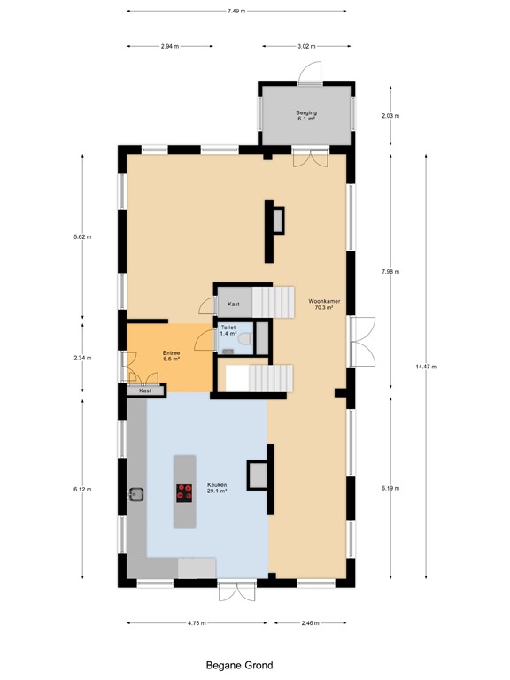 mediumsize floorplan