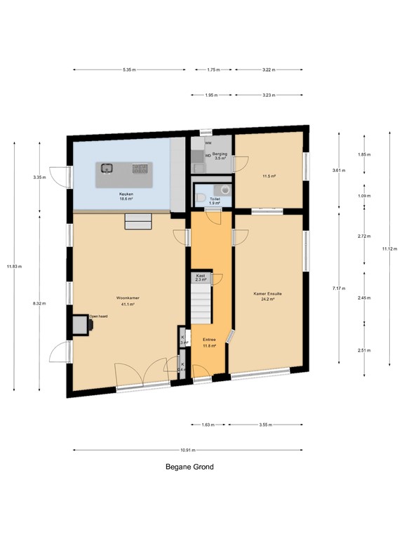 mediumsize floorplan