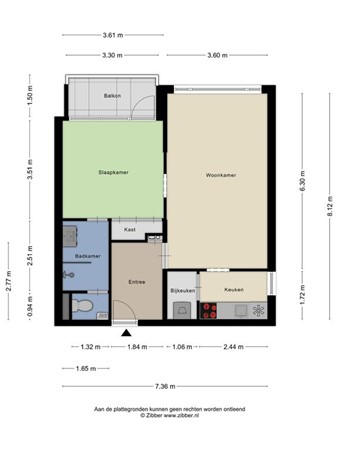 Laan van Borgele 40F 406, 7415 DJ Deventer - 