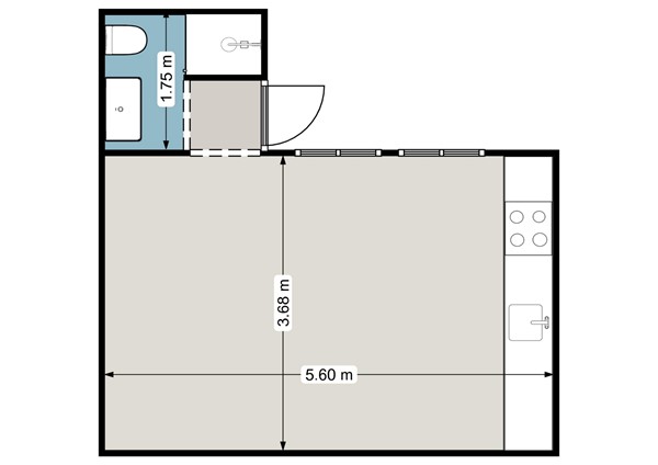 Kannewielseweg 14A, 4661 RR Halsteren - Kannewielseweg 14A Halsteren tuinhuis.jpg