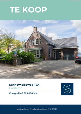 Brochure preview - Brochure Kannewielseweg 14 A Halsteren.pdf