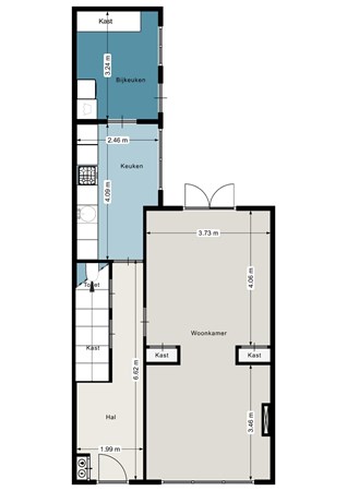 Koning Willem III straat 30, 4615 AJ Bergen op Zoom - Plattegrond BG Koning Willem III straat 30 Bergen op Zoom.jpg