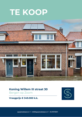 Brochure preview - Verkoopbrochure Koning Willem III straat 30 Bergen op Zoom.pdf