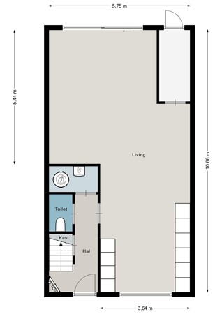 Iepstraat 17, 4621 JG Bergen op Zoom - Plattegrond BG Iepstraat 17 Bergen op Zoom.jpeg