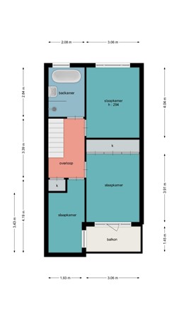 Buitenvest 24, 4614 AC Bergen op Zoom - 174302884_buitenvest_24_b_verdieping_1e_verdieping_20250626_4b327d.jpg