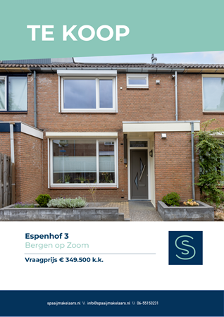 Brochure preview - Verkoopbrochure Espenhof 3 Bergen op Zoom.pdf
