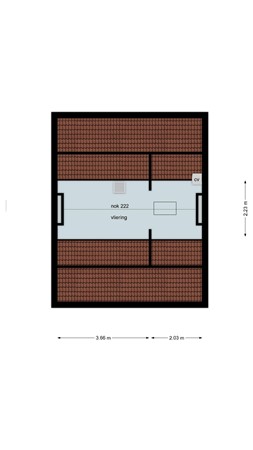 Iepstraat 15, 4621 JG Bergen op Zoom - Bergzolder Iepstraat 15 Bergen op Zoom.jpg