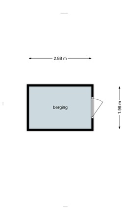 Strandgaper 104, 4616 AB Bergen op Zoom - Plattegrond berging Strandgaper 104 Bergen op Zoom.jpg