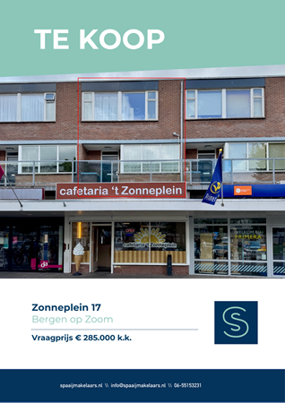 Brochure preview - Verkoopbrochure Zonneplein 17 Bergen op Zoom.pdf