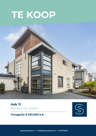 Brochure preview - Verkoopbrochure Aak 11 Bergen op Zoom.pdf