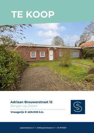 Brochure preview - Verkoopbrochure Adriaan Brouwerstraat 12 Bergen op Zoom online versie.pdf