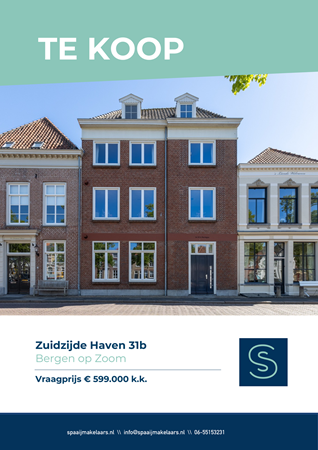 Brochure preview - Verkoopbrochure Zuidzijde Haven 31b Bergen op Zoom.pdf