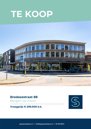Brochure preview - Verkoopbrochure Bredasestraat 88 Bergen op Zoom.pdf