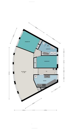 Bredasestraat 88, 4611 CK Bergen op Zoom - Plattegrond Bredasestraat 88 Bergen op Zoom.jpg