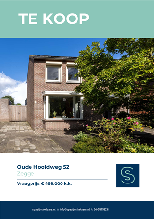Brochure preview - Verkoopbrochure Oude Hoofdweg 52 Zegge.pdf