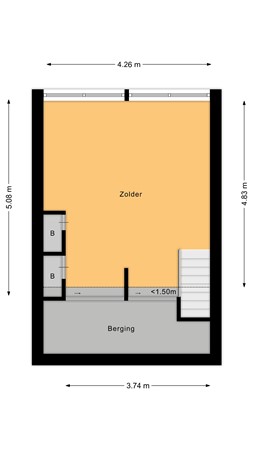 President Steijnstraat 82, 5021 TR Tilburg - Tweede verdieping.jpg