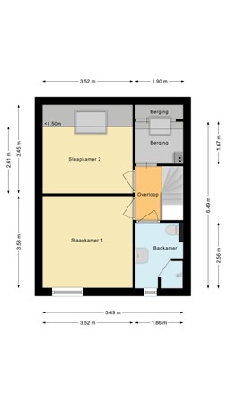 Bingelradestraat 21, 5043 BV Tilburg - Eerste verdieping.jpg