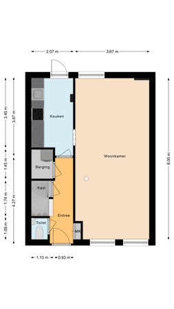 Leliestraat 40, 5171 BK Kaatsheuvel - Begane grond.jpg