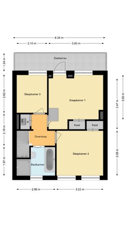 Leliestraat 40, 5171 BK Kaatsheuvel - Eerste verdieping.jpg