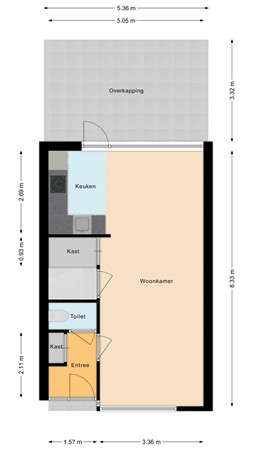 Schalkhaarstraat 89, 5035 GR Tilburg - Begane grond.jpg