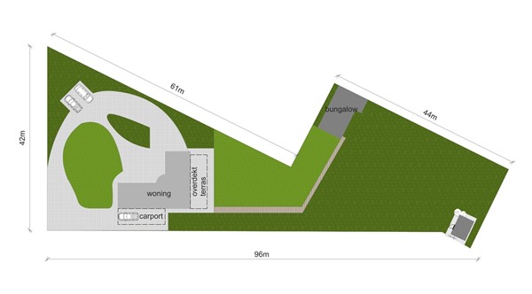 Geenend 40, 2470 Retie - Plattegrond perceel + bebouwing.jpg
