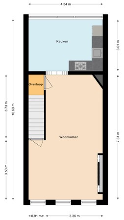Mozartlaan 212, 5011 SV Tilburg - Eerste verdieping.jpg