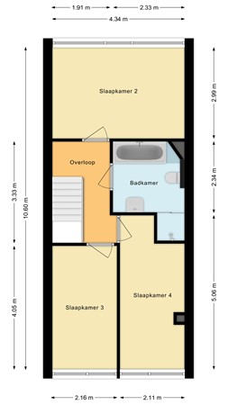 Mozartlaan 212, 5011 SV Tilburg - Tweede verdieping.jpg